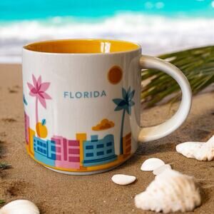 Starbucks Florida You Are Here Mug | 14 oz Ceramic Travel Collector Cup | EUC